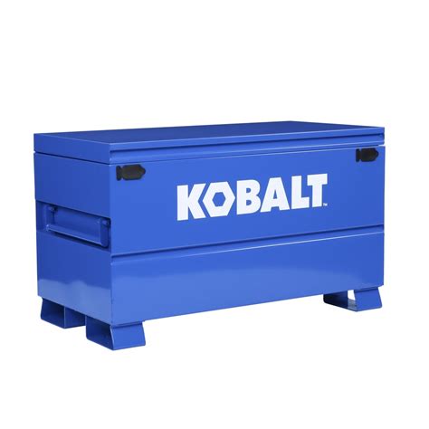 kobalt steel jobsite box|lowe's job boxes kobalt.